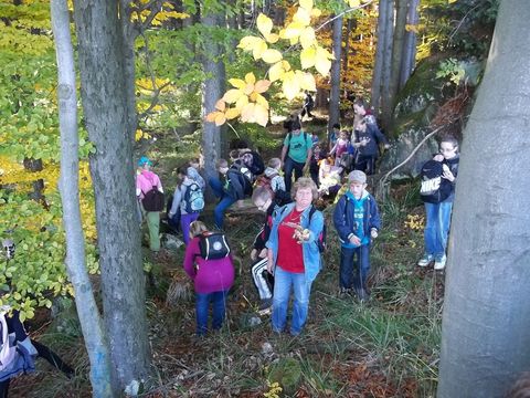 XIV Rajd 'G�ry Sto�owe': Brzytwa - Orlik s073 - PTTK Strzelin