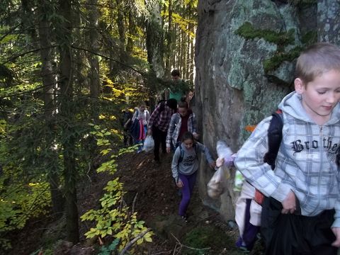 XIV Rajd 'G�ry Sto�owe': Brzytwa - Orlik s081 - PTTK Strzelin