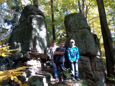 XIV Rajd 'G�ry Sto�owe': Brzytwa - Orlik s082 - PTTK Strzelin