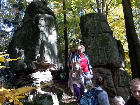 XIV Rajd 'G�ry Sto�owe': Brzytwa - Orlik s083 - PTTK Strzelin