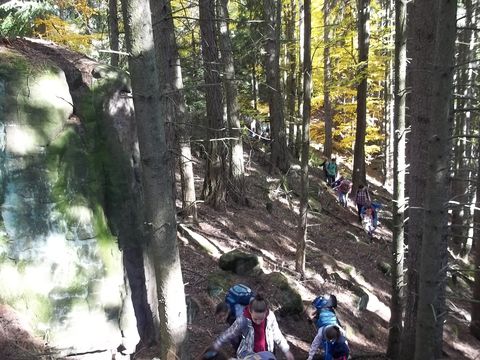 XIV Rajd 'G�ry Sto�owe': Brzytwa - Orlik s085 - PTTK Strzelin