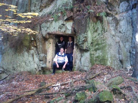 XIV Rajd 'G�ry Sto�owe' - w drodze do Polanicy s088 - PTTK Strzelin