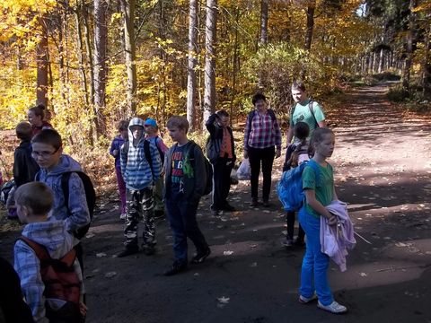 XIV Rajd 'G�ry Sto�owe' - w drodze do Polanicy s093 - PTTK Strzelin