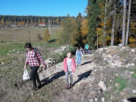 XIV Rajd 'G�ry Sto�owe' - w drodze do Polanicy s101 - PTTK Strzelin