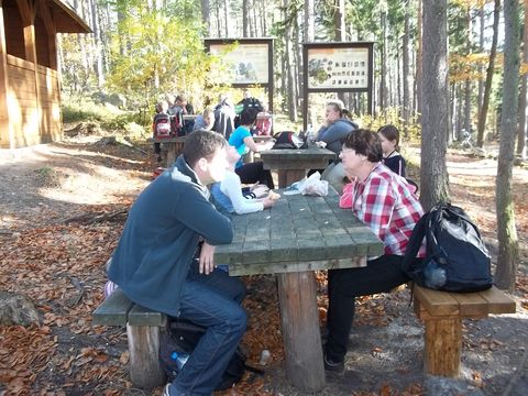 XIV Rajd 'G�ry Sto�owe' - Piekielna G�ra s105 - PTTK Strzelin