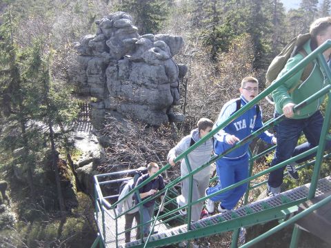 G�ry Sto�owe - Szczeliniec Wielki s042 - PTTK Strzelin