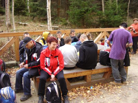 G�ry Sto�owe - w drodze na Skalne Grzyby s113 - PTTK Strzelin