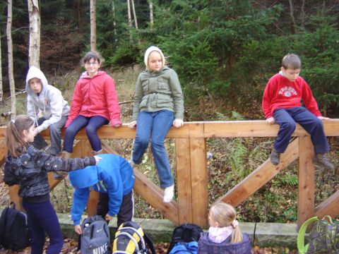 G�ry Sto�owe - w drodze na Skalne Grzyby s122 - PTTK Strzelin