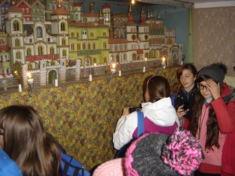 XVI Rajd 'G�ry Sto�owe' - ruchoma szopka w Czermnej s001 - PTTK Strzelin