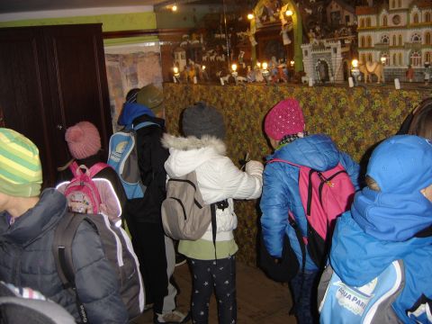 XVI Rajd 'G�ry Sto�owe' - ruchoma szopka w Czermnej s002 - PTTK Strzelin