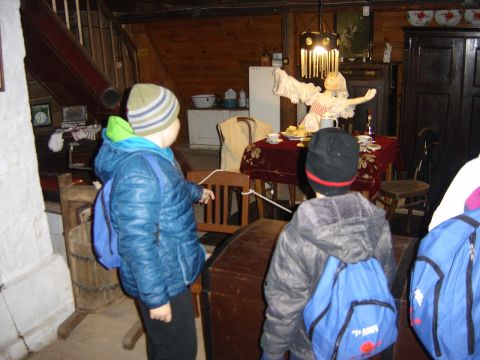 XVI Rajd 'G�ry Sto�owe' - skansen w Pstr��nej s042 - PTTK Strzelin