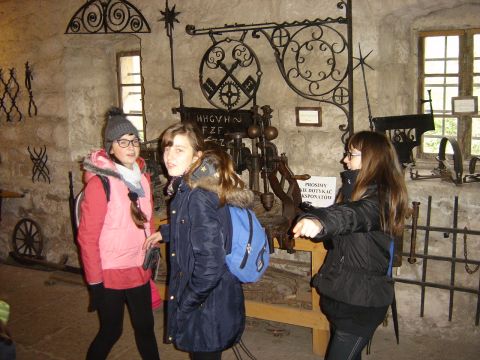 XVI Rajd 'G�ry Sto�owe' - skansen w Pstr��nej s046 - PTTK Strzelin