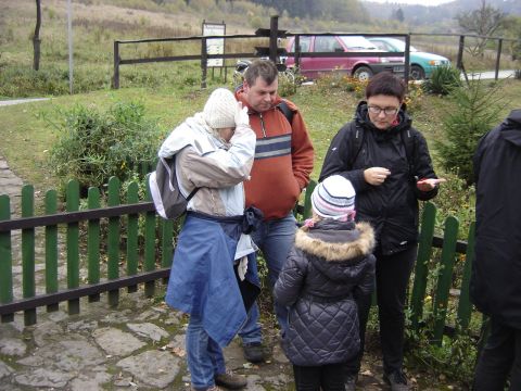 XVI Rajd 'G�ry Sto�owe' - skansen w Pstr��nej s048 - PTTK Strzelin