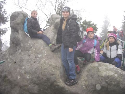 XVI Rajd 'G�ry Sto�owe' - B��dne Ska�y s104 - PTTK Strzelin