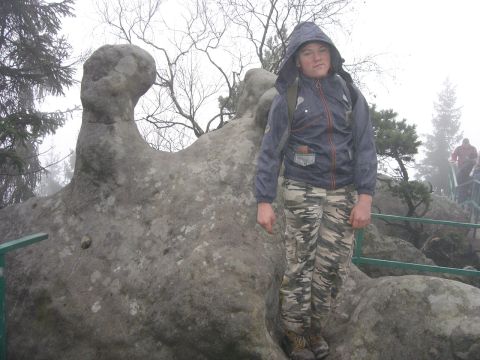 XVI Rajd 'G�ry Sto�owe' - B��dne Ska�y s106 - PTTK Strzelin