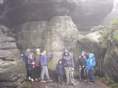 XVI Rajd 'G�ry Sto�owe' - B��dne Ska�y s117 - PTTK Strzelin