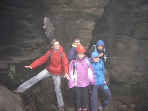 XVI Rajd 'G�ry Sto�owe' - B��dne Ska�y s122 - PTTK Strzelin