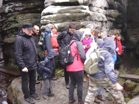 XVI Rajd 'G�ry Sto�owe' - B��dne Ska�y s123 - PTTK Strzelin