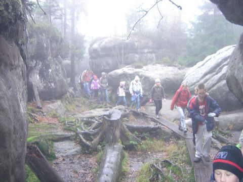 XVI Rajd 'G�ry Sto�owe' - B��dne Ska�y s130 - PTTK Strzelin