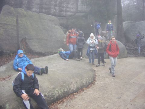 XVI Rajd 'G�ry Sto�owe' - B��dne Ska�y s131 - PTTK Strzelin