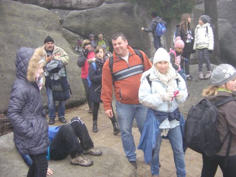 XVI Rajd 'G�ry Sto�owe' - B��dne Ska�y s132 - PTTK Strzelin