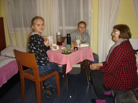 XVI Rajd 'G�ry Sto�owe' - nocleg w Radkowie s018 - PTTK Strzelin