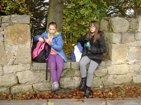 XVI Rajd 'G�ry Sto�owe' - Zamek Le�na s042 - PTTK Strzelin