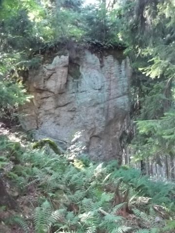 Brzytwa - Orlik - piaskowcowy bastion skalny - G�ry Sto�owe s014 - PTTK Strzelin