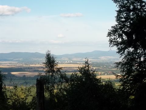 Widok z Orlika w stron� G�r Bardzkich i G�r Sowich s034 - PTTK Strzelin