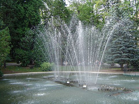 Polanica Zdr�j - park zdrojowy