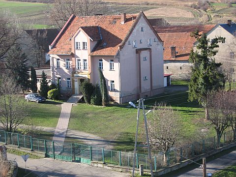 Ksiginice Wielkie - widok z wiey kocielnej s023 - PTTK Strzelin