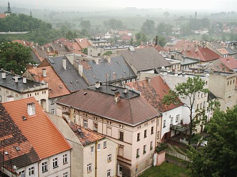 Zbkowice lskie - widok z krzywej wiey s019 - PTTK Strzelin