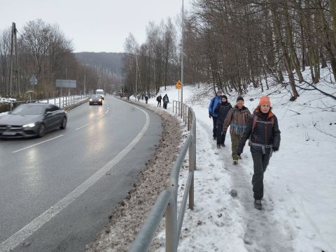 Wycieczka po Górach Wałbrzyskich s137 - PTTK Strzelin