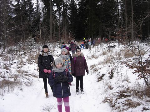 Zej�cie do Wa�brzycha s057 - PTTK Strzelin