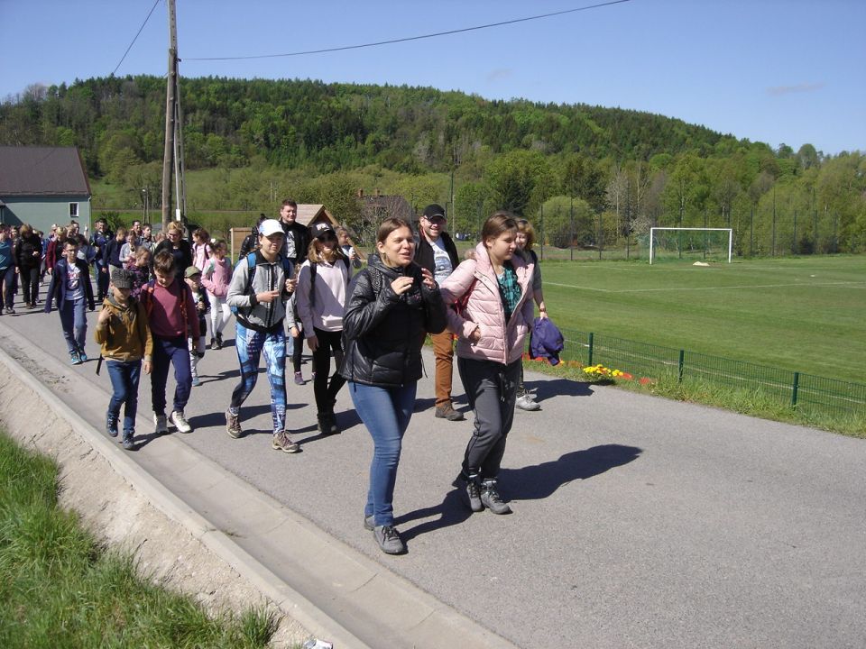 Rozpocz�cie rajdu w Witkowie d001 - PTTK Strzelin