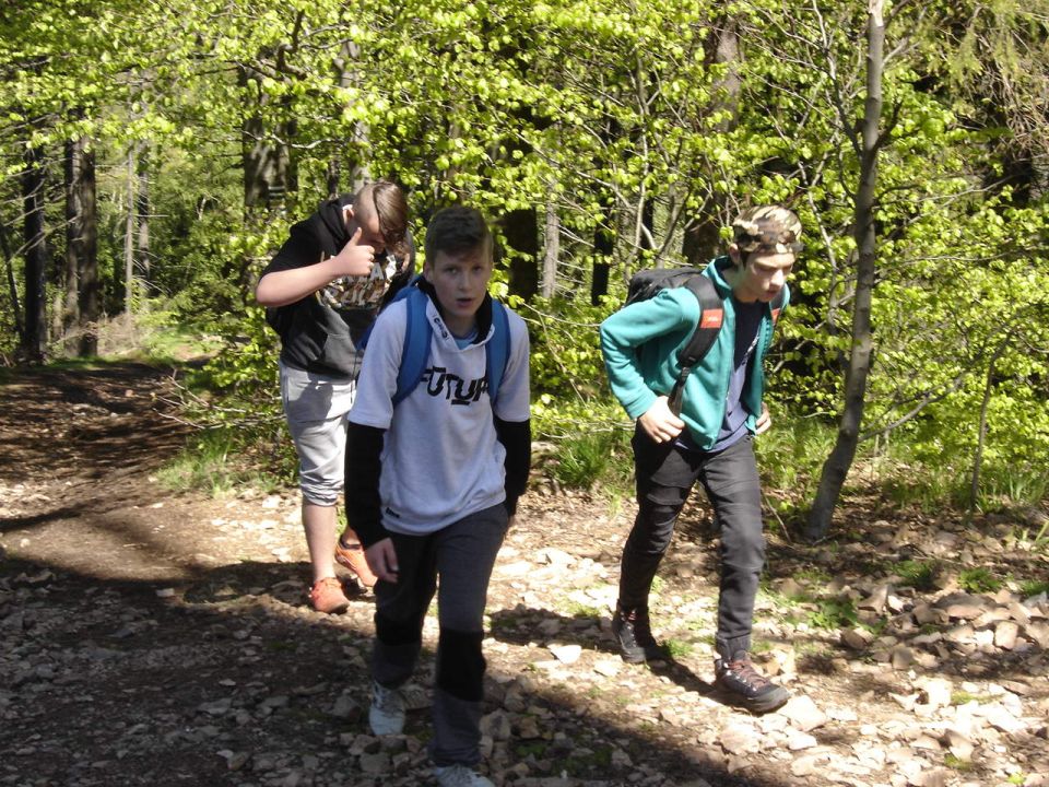 Koniec podej�cia na Tr�jgarb d035 - PTTK Strzelin