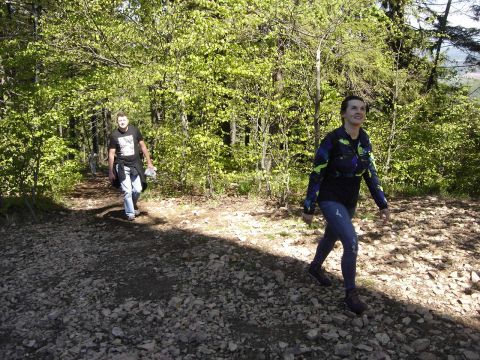 Koniec podej�cia na Tr�jgarb s036 - PTTK Strzelin