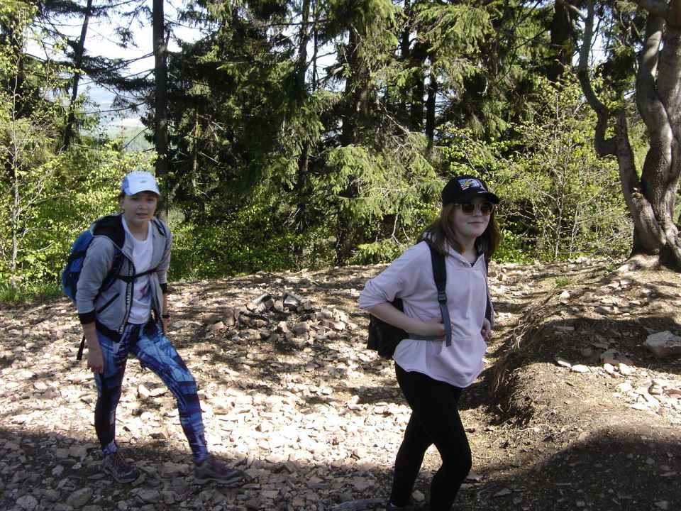 Koniec podej�cia na Tr�jgarb d039 - PTTK Strzelin