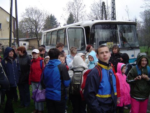 Pocz�tek trasy w S�upcu s012 - PTTK Strzelin