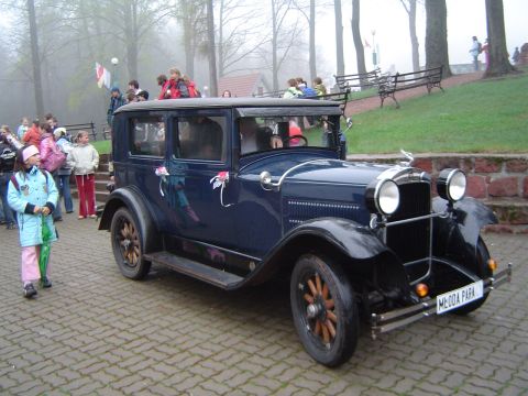 Samoch�d weselny na Ko�cielcu s018 - PTTK Strzelin