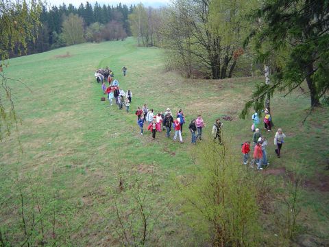 Podej�cie na G�r� Wszystkich �wi�tych s027 - PTTK Strzelin
