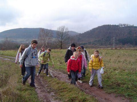 Wzg�rza W�odzickie - podej�cie na G�r� �w. Anny