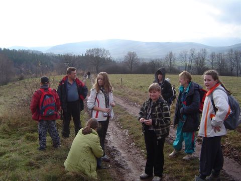 Wzg�rza W�odzickie - podej�cie na G�r� �w. Anny