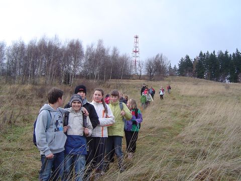 Wzg�rza W�odzickie - zej�cie z G�ry �w. Anny