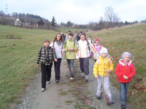 Wzg�rza W�odzickie - zej�cie z G�ry �w. Anny