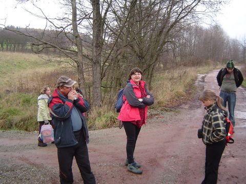 Wzg�rza W�odzickie - podej�cie na G�r� Wszystkich �wi�tych