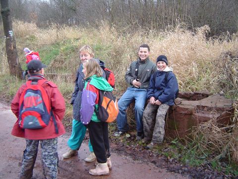 Wzg�rza W�odzickie - podej�cie na G�r� Wszystkich �wi�tych