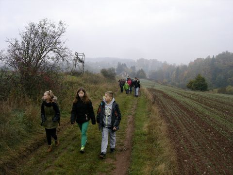 Wzg�rza �cinawskie - w drodze do Suszyny s014 - PTTK Strzelin