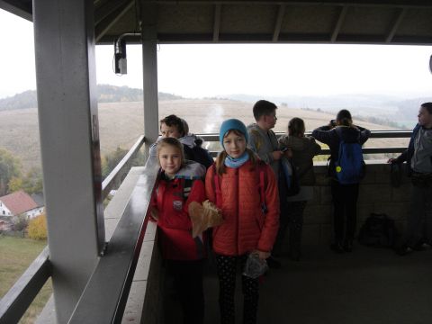 Wzg�rza �cinawskie - Suszyna - wie�a widokowa s048 - PTTK Strzelin