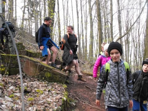 Zej�cie do S�upca s056 - PTTK Strzelin